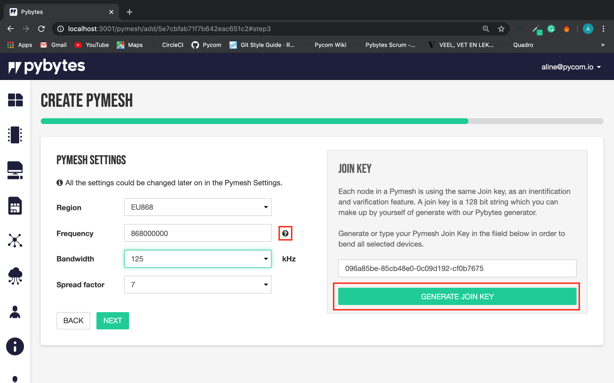 Pymesh settings